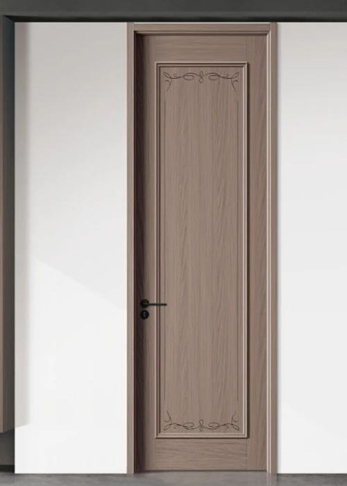 External Buckle And Beautifully Seamed WPC Wooden Door